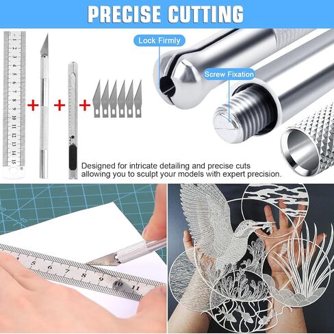 Gundam Tool Kit, 85 Pcs Professional Model Tool Kit for Gundam, Modeling Tools for Plastic Models, Gunpla Tool Kits for Adults, Model Building Tools Hobby Tools Craft Set for Repairing and Fixing in Saudi Arabia