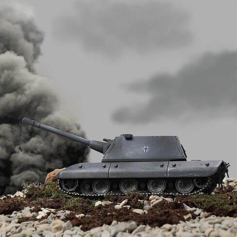 1/72 Scale Military Tank Model أنهى سبيكة ميت المعدنية مع طراز دبابات البلاستيك حرب عالمية ⅱ الجيش مركبة مركبة Mini 1945 مجموعة هدايا طراز النمر المثالية للمعجبين العسكريين (برلين 1945) in Kuwait