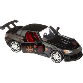 Jada Toys Fast & Furious 1:24 Johnny's Honda S2000 Die-cast Car, Toys for Kids and Adults, Black