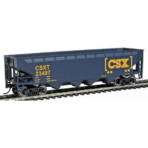 Walthers Trainline HO Scale Model Offset Hopper CSX, Model:931-1425