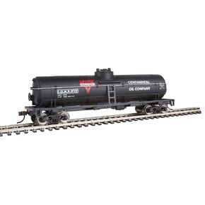 40' Tank Car with Metal Wheels Ready to Run Conoco