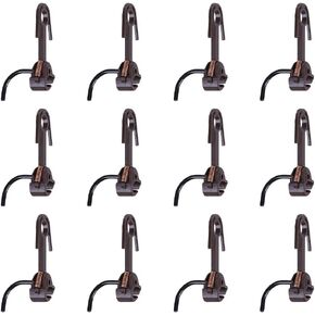 12pcs 20mm e -z ad jatecle knuckle jounders ، ho ho scale jousplers hook for ho 1:87 scale model strains carroad car - black