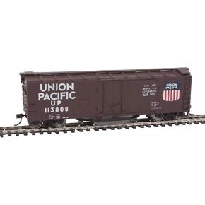 Walthers Trainline 40' Plug-Door Track Cleaning Boxcar - Union Pacific #113808 HO Scale