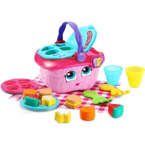 LeapFrog Shapes and Sharing Picnic Basket, Pink