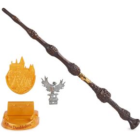 Wizarding World Harry Potter, 12-inch Spellbinding Harry Potter Wand with Collectible Spell Card, Kids Toys for Ages 6 and up