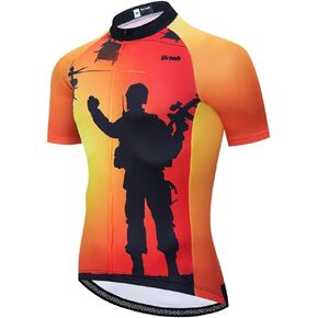 Uriah Men's Bicycle Jersey Short Sleeve Sweat Wicking