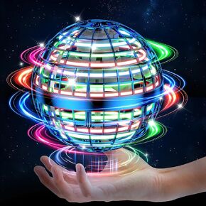 2PCS Flying Orb Ball Toys 2024, Uique Gift Hand Controlled Boomerang Hover Ball, Mini Drone Cosmic Globe Fidget Spinning Kids Adults Outdoor Fly Toy Birthday for Boys Girls Teens