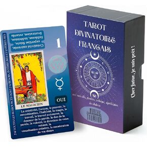 Witchy Cauldron Learning Tarot Cards with Meanings on Them, for Beginners, Training Tarot Deck