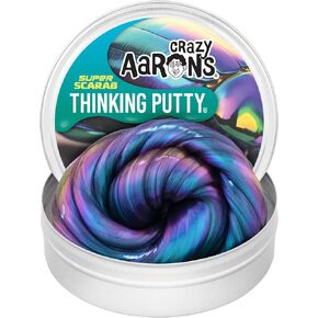 Crazy Aaron's Thinking Putty® - Super Scarab - معجون حسي متعدد الألوان للأطفال والبالغين في القصدير 4 " - ألعاب متعة إبداعية ولا نهاية