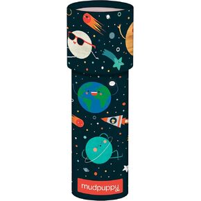 Mudpuppy Solar System – 6.5" Tall with 2.25" Diameter – Colorful Kaleidoscope for Kids with Colorful Artwork, Ideal for Ages 3-8 – Toy Made of Matte-Finish Board Material
