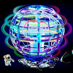 Flying orb Ball 2025 Upgrade Hover Boomerang Ball 6 Lighting Effects Cool Toys for Kids Teen Adults Indoor Outdoor Flying Ball Toy