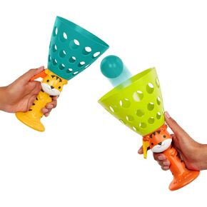 B. toys- Woo-Hue Parachute!- Sports Outdoors- Play Parachute with 15 Colorful Balls – 12 Handles – 8ft Wind Tent – Outdoor Games – Rainbow Colors- 3 Years + in Kuwait