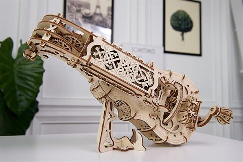 UGEARS Wooden 3D Puzzles For Adults - Mechanical Celesta Music Puzzle Wooden Puzzles for Adults - Crafts for Adults Model Kit Music Lover Gifts - DIY Kits for Adults Piano Puzzles For Adults - 573 Pcs in Kuwait