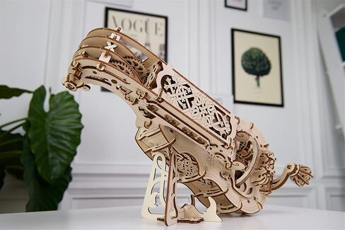 UGEARS Wooden 3D Puzzles For Adults - Mechanical Celesta Music Puzzle Wooden Puzzles for Adults - Crafts for Adults Model Kit Music Lover Gifts - DIY Kits for Adults Piano Puzzles For Adults - 573 Pcs in Kuwait