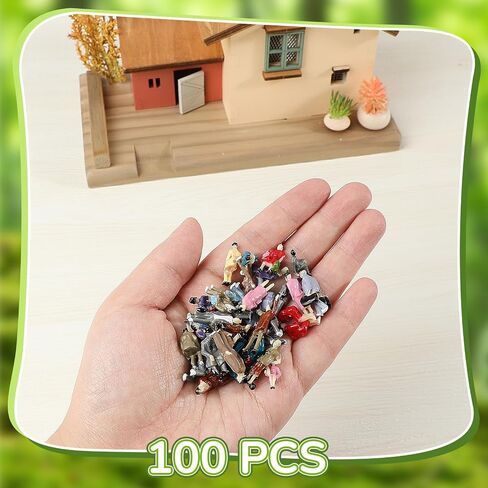 Hungdao 30 Pcs 1:75 Ho Scale Mini People Figurines, 0.79 in Tiny Figurines in Saudi Arabia