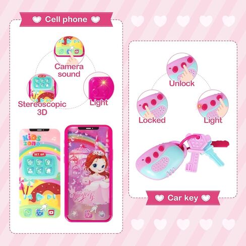 Shemira Play Play for Little Girls ، Princess Prindend Toys for Girls 3 4 5 6 7 8 year in Kuwait