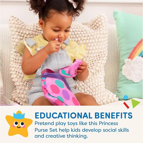 Battat- Play Circle- Makeup & Beauty Set – Dress Up Fashion Accessories – Pretend Play- Toys For Kids- Princess Purse Set- 3 years + in Saudi Arabia