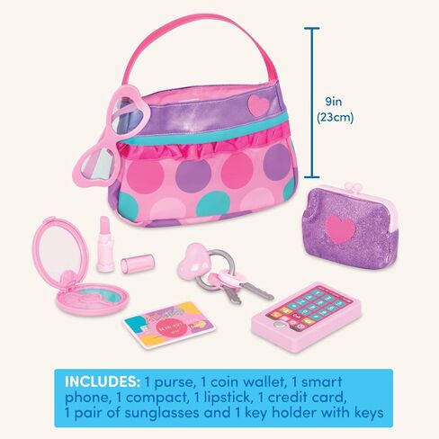 Battat- Play Circle- Makeup & Beauty Set – Dress Up Fashion Accessories – Pretend Play- Toys For Kids- Princess Purse Set- 3 years + in Saudi Arabia