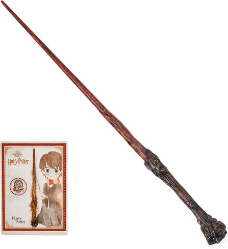 Wizarding World Harry Potter, 12-inch Spellbinding Harry Potter Wand with Collectible Spell Card, Kids Toys for Ages 6 and up in Kuwait
