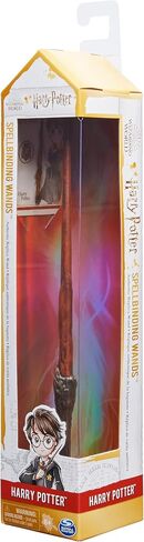 Wizarding World Harry Potter, 12-inch Spellbinding Harry Potter Wand with Collectible Spell Card, Kids Toys for Ages 6 and up in Kuwait