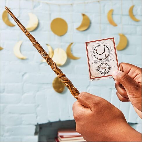 Wizarding World Harry Potter, 12-inch Spellbinding Hermione Granger Magic Wand with Collectible Spell Card, Kids Toys for Ages 6 and up in Kuwait
