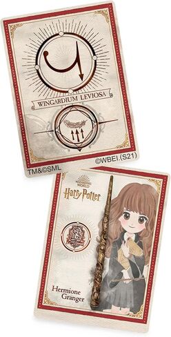 Wizarding World Harry Potter, 12-inch Spellbinding Hermione Granger Magic Wand with Collectible Spell Card, Kids Toys for Ages 6 and up in Kuwait