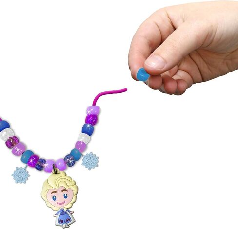 Disney Princess Necklace Activity, 160-Piece Jewelry Making Kit, Preschool Arts and Crafts, Kids Toys for Ages 3 Up in Saudi Arabia