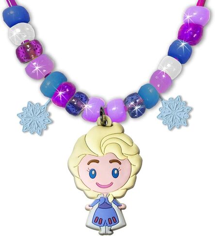 Disney Princess Necklace Activity, 160-Piece Jewelry Making Kit, Preschool Arts and Crafts, Kids Toys for Ages 3 Up in Saudi Arabia