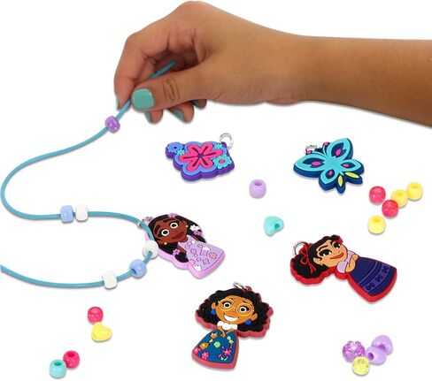 Disney Princess Necklace Activity, 160-Piece Jewelry Making Kit, Preschool Arts and Crafts, Kids Toys for Ages 3 Up in Saudi Arabia