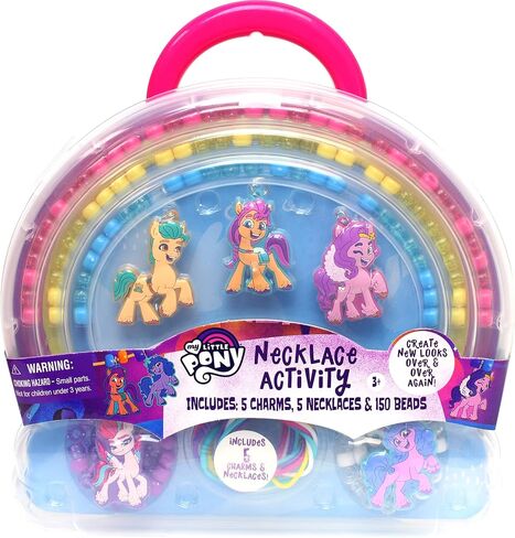 Disney Princess Necklace Activity, 160-Piece Jewelry Making Kit, Preschool Arts and Crafts, Kids Toys for Ages 3 Up in Saudi Arabia
