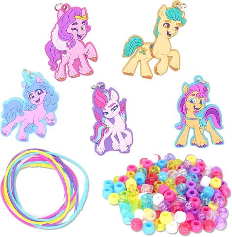 Disney Princess Necklace Activity, 160-Piece Jewelry Making Kit, Preschool Arts and Crafts, Kids Toys for Ages 3 Up in Saudi Arabia