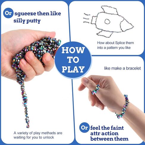 550pcs Ferrite Putty, Fidget Toys, Fidget Toys Adults, Desk Fidgets Toys for Office Stress/Anxiety Relief ,Adults Gifts in Kuwait