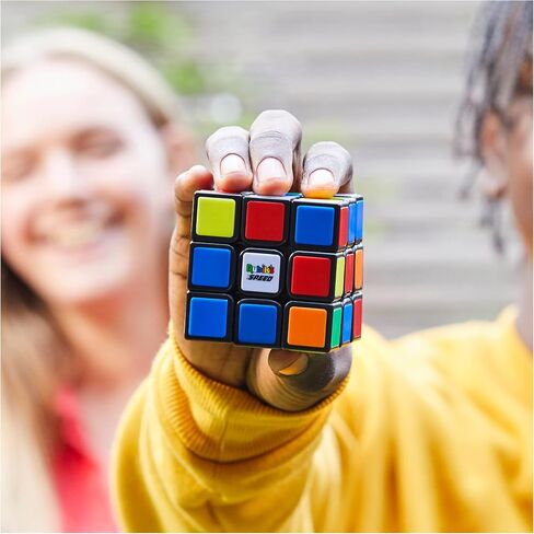 Rubik’s Cube, Phantom, 3x3 Cube Advanced Technology Difficult 3D Puzzle Travel Game Stress Relief Fidget Toy Activity Cube for Adults & Kids Ages 8+ in Saudi Arabia