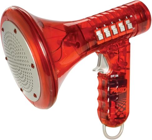 Toysmith Tech Gear Multi Voice Changer – Amplifies Voice with 8 Fun Effects, Fun Toy or Gift for Kids Ages 5+- Christmas Gifts, Stocking Stuffer, 6.5", Colors May Vary in Kuwait