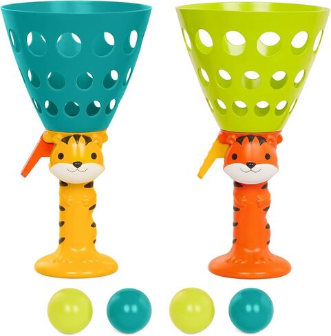 B. toys- Woo-Hue Parachute!- Sports Outdoors- Play Parachute with 15 Colorful Balls – 12 Handles – 8ft Wind Tent – Outdoor Games – Rainbow Colors- 3 Years + in Kuwait