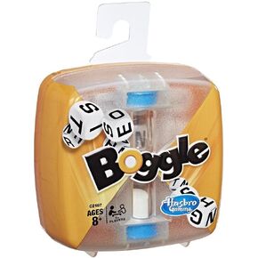 Boggle Classic Game | Word Search Games | Ages 8+ | 1 or More Players | Portable Travel Size | Fun Family Dice Games for Adults and Kids