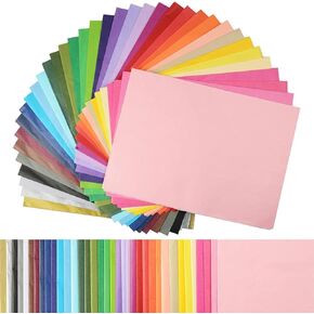 Simetufy 360 Sheets 36 Multicolor Tissue Paper Bulk, 11.5in x 8in Tissue Paper for Gift Bags Decorative, Art Rainbow Tissue Paper for Crafts Floral Birthday Party Festival Tissue Paper Pom Pom