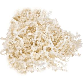 Paper Shred Filler - 1/2LB Red Crinkle paper filler, Crinkle Cut for Gift Wrapping, Basket Filling, Birthdays, Weddings, Anniversaries, Valentines Day, and other occasions