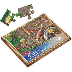 Dementia Puzzles 16 Large Piece Jigsaw Puzzles Dementia Activities for Seniors or Elderly Alzheimer's Patients – Garden Puppy
