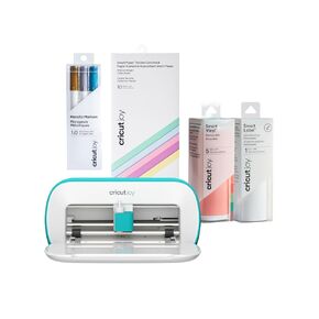 Cricut Joy Machine & Digital Content Library Bundle - تتضمن 30 صورة في تطبيق مساحة التصميم - آلة ذكية DIY المحمولة لإنشاء بطاقات مخصصة وحرف وملصقات