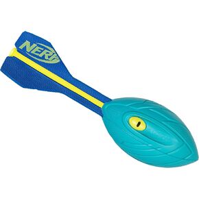 NERF Vortex Aero Howler Foam Ball ، كرة القدم الكلاسيكية لمسافة طويلة ، وذيل تحسين الطيران ، والصحر ، والمرح الداخلي والخارج