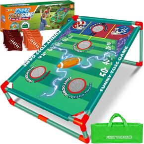 Bean Bag Toss Game for Kids Outdoor Activities, Cornhole Games for 3 4 5 6 7 8 Years Old Boys Girls, Fun Outside Toys for Family Party Games, Ideal Birthday for Ages 4-8 Toddlers