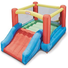 Little Tikes Jr. Jump 'n Slide Bouncer ، Multicolor