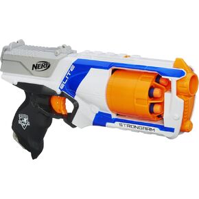 Nerf n Strike Elite Strongarm Dart Blaster مع برميل دوار ، هدايا عيد الفصح للأطفال ، Ages 8+ (Amazon Exclusive)