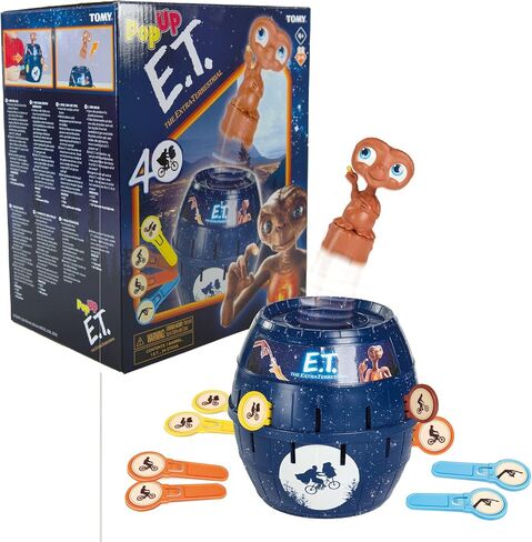 TOMY Pop Up Super Mario Family and Preschool Kids Board Game, 2-4 Players, Suitable for Boys & Girls Ages 4+ in Kuwait