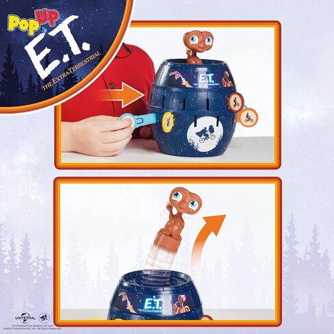 TOMY Pop Up Super Mario Family and Preschool Kids Board Game, 2-4 Players, Suitable for Boys & Girls Ages 4+ in Kuwait