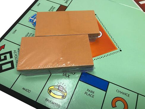 Monopoly Money Replacement Play Money 80 Sheets Total in Mixed Colors: $1, $5, $10, $20,$50,$100,$1000 in Kuwait