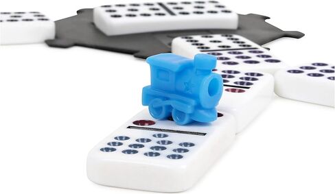 ألعاب ماجستير تدور ، Cardinal Classics Double Nine Dominoes تم تعيينها في قصدير التخزين ، دومينوز للأطفال ، لعبة كلاسيكية ، دومينو للبالغين والأطفال الذين تتراوح أعمارهم بين 8 سنوات in Kuwait