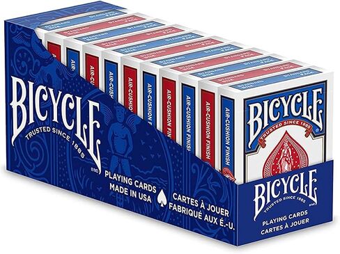 Bicycle Standard Index (Black/Red), Pack of 4 in Saudi Arabia