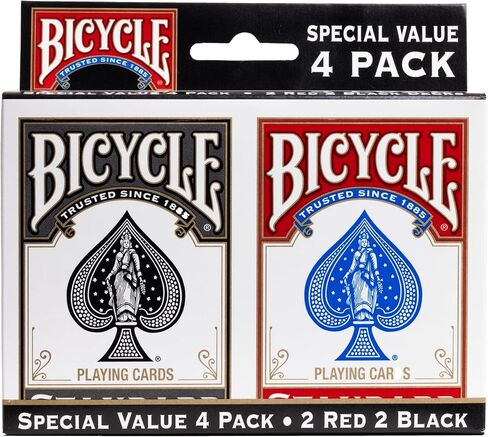 أوراق اللعب القياسية للدراجات ، حجم البوكر ، 12 حزمة in Kuwait